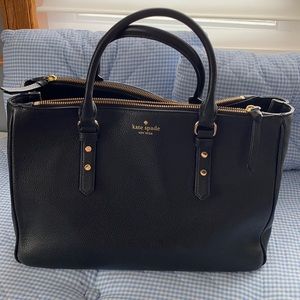 Kate Space Black Tote Bag